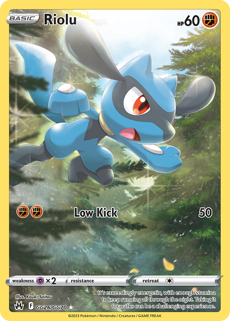 Riolu Pokémon card