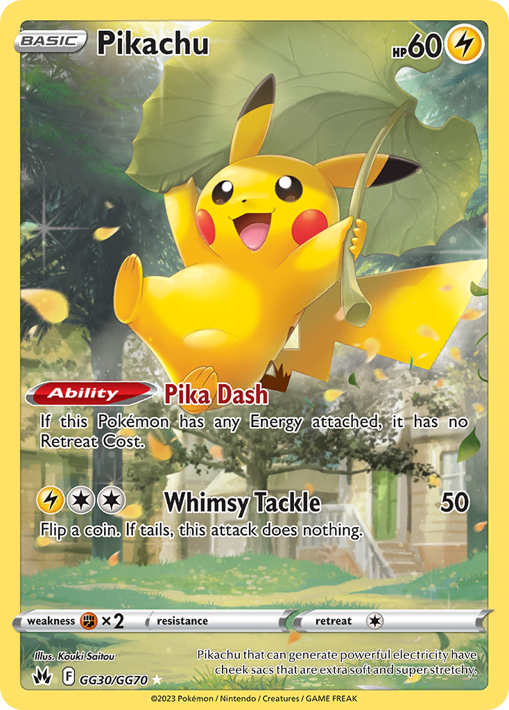 Pikachu Pokémon card