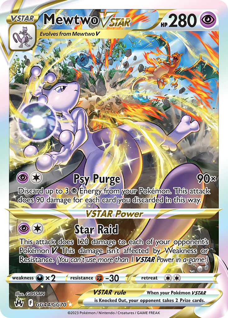 Mewtwo VSTAR Pokémon card