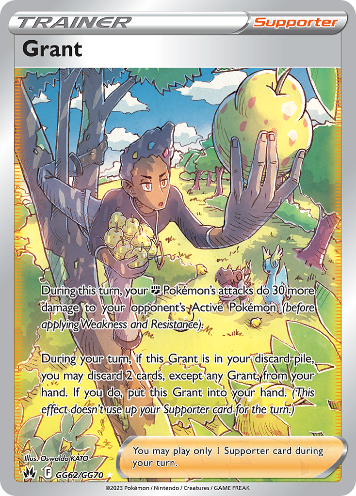 Grant Pokémon card