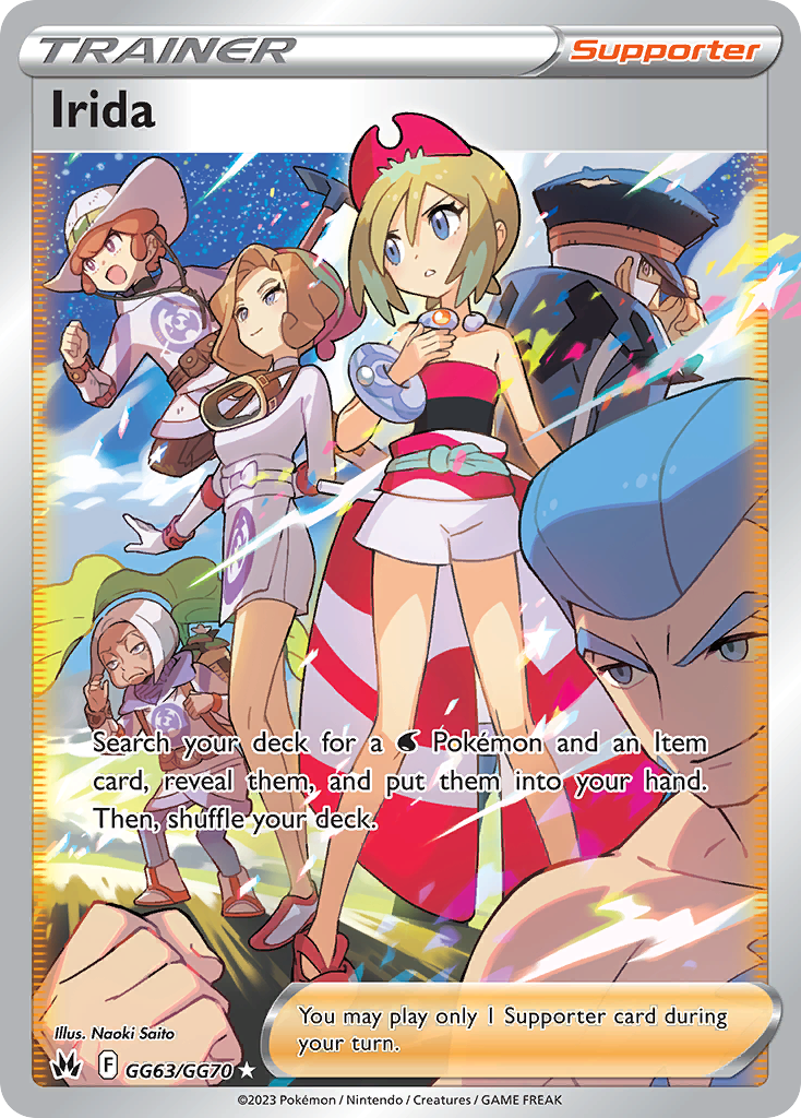Irida Pokémon card