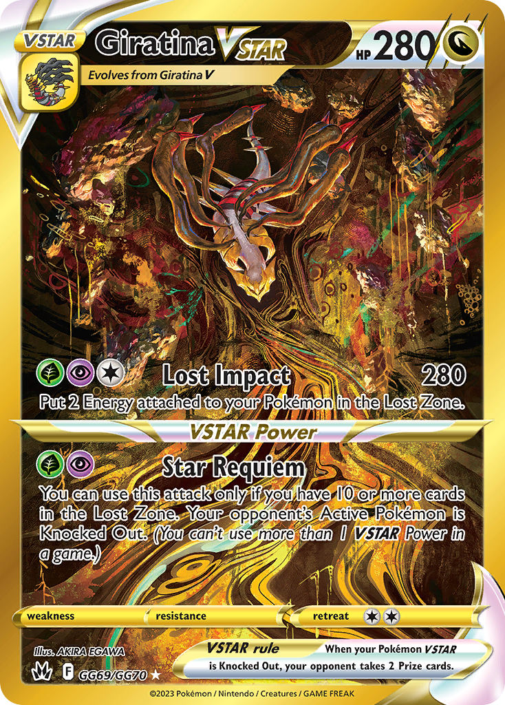 Giratina VSTAR Pokémon card