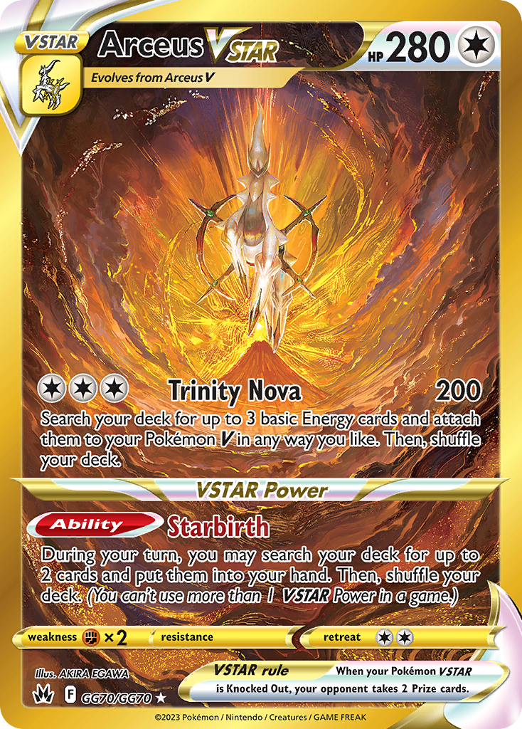 Arceus VSTAR Pokémon card