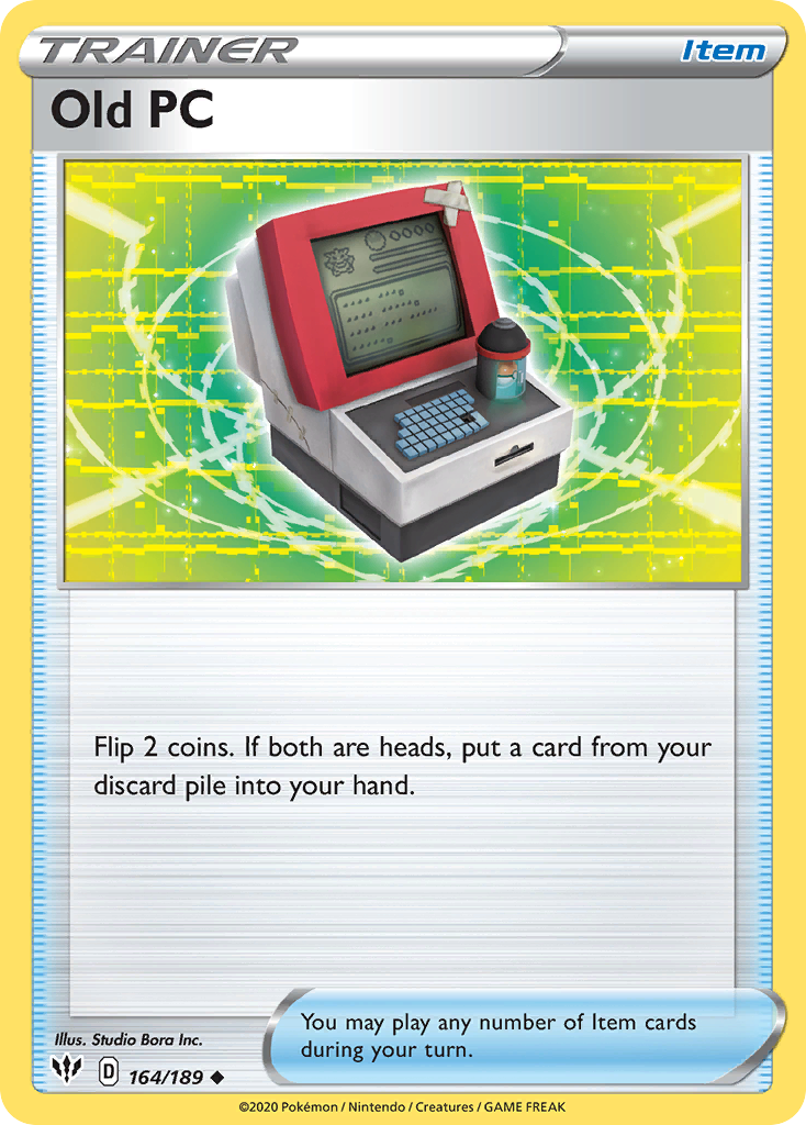 Old PC Pokémon card