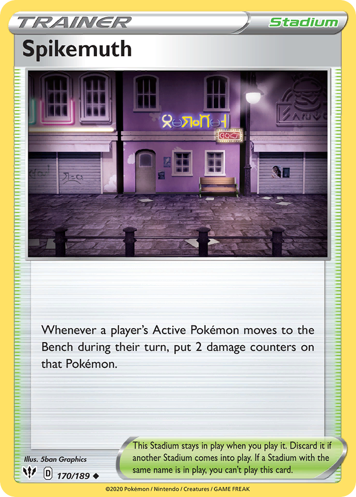Spikemuth Pokémon card