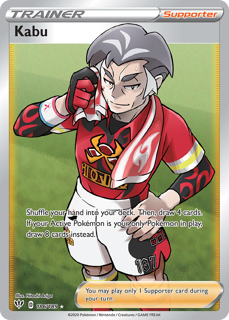 Kabu Pokémon card