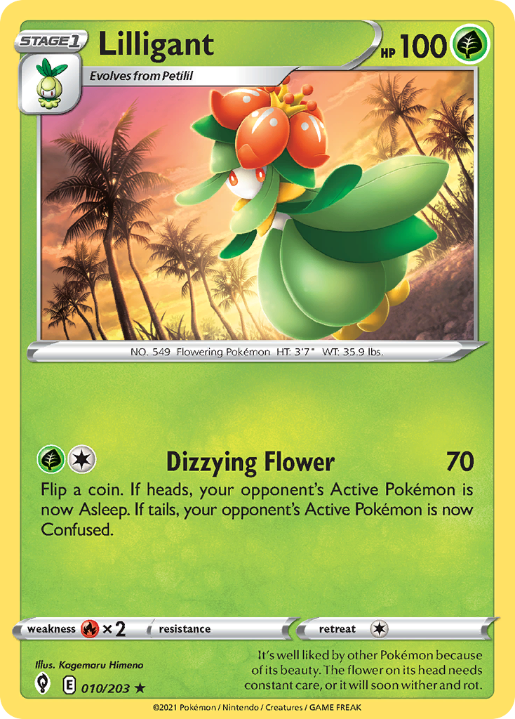 Lilligant Pokémon card