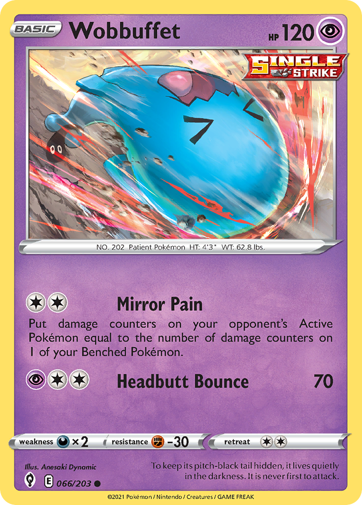 Wobbuffet Pokémon card