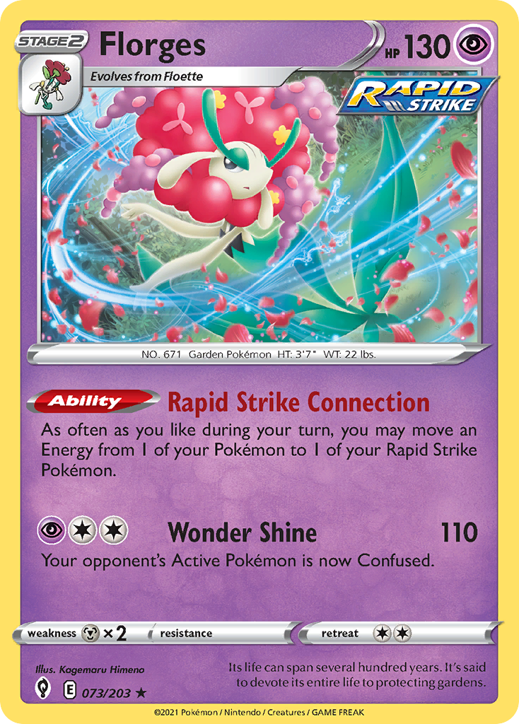 Florges Pokémon card