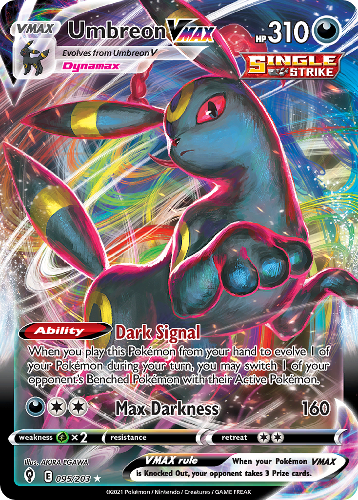 Umbreon VMAX Pokémon card