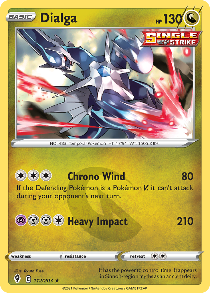 Dialga Pokémon card