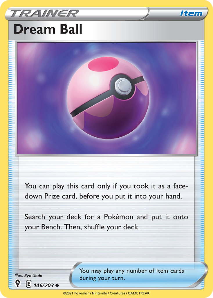 Dream Ball Pokémon card
