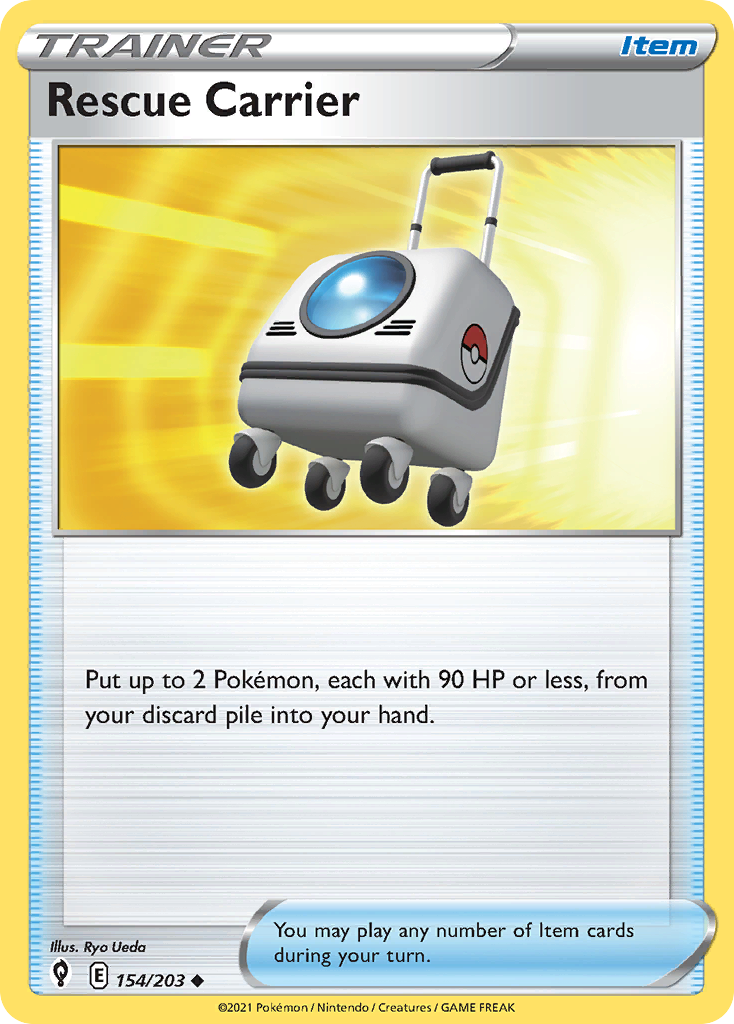 Rescue Carrier Pokémon card