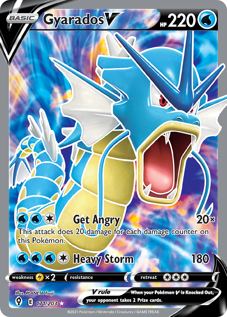 Gyarados V Pokémon card