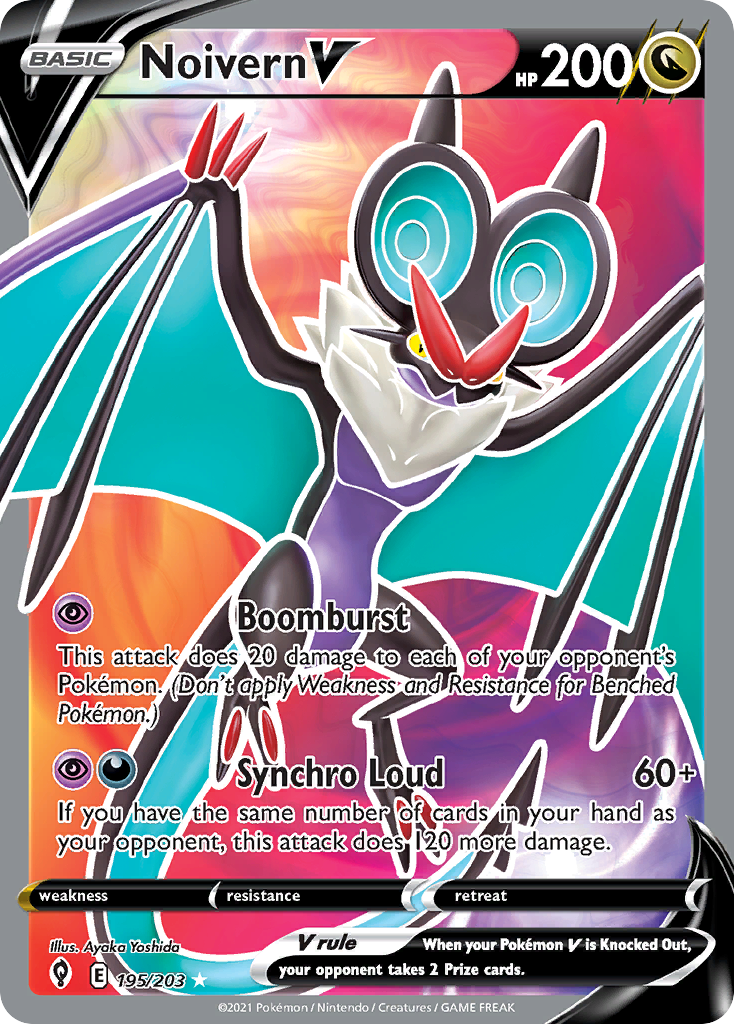 Noivern V Pokémon card