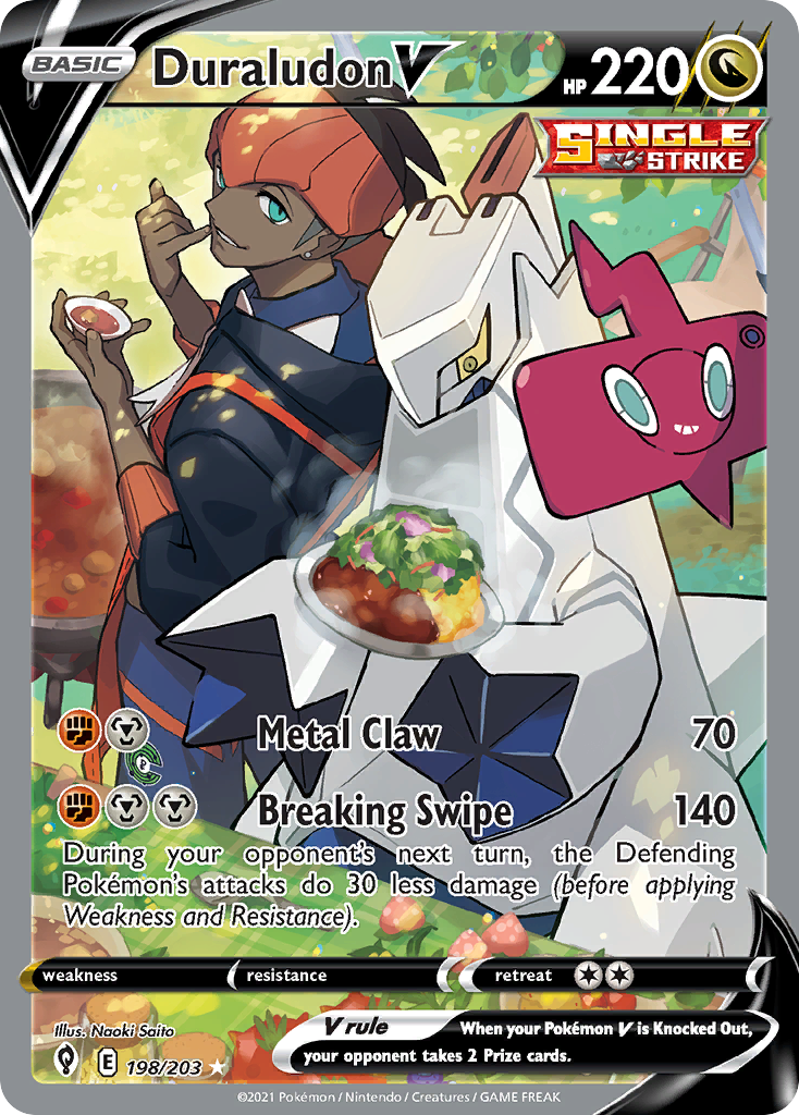 Duraludon V Pokémon card