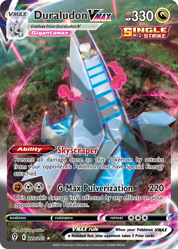 Duraludon VMAX Pokémon card