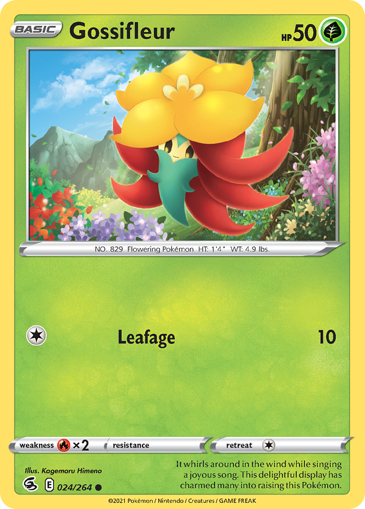 Gossifleur Pokémon card