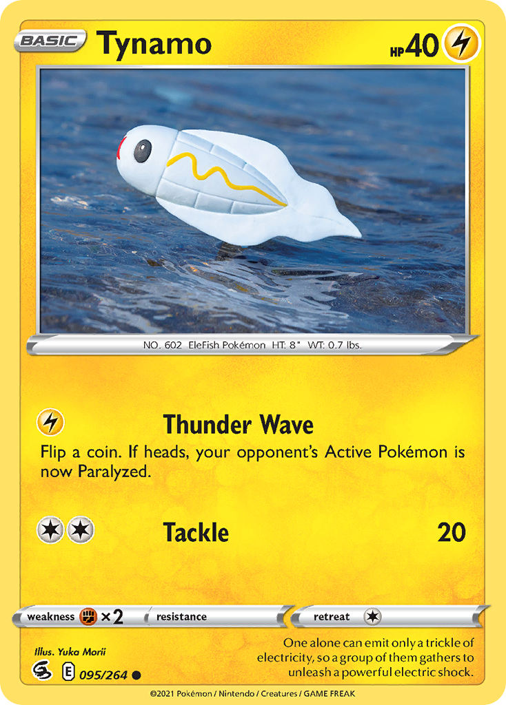 Tynamo Pokémon card