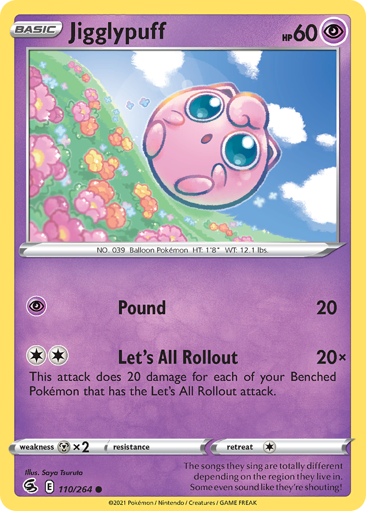 Jigglypuff Pokémon card