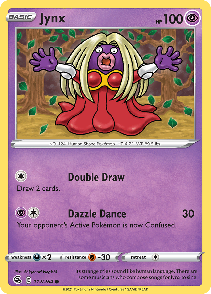 Jynx Pokémon card