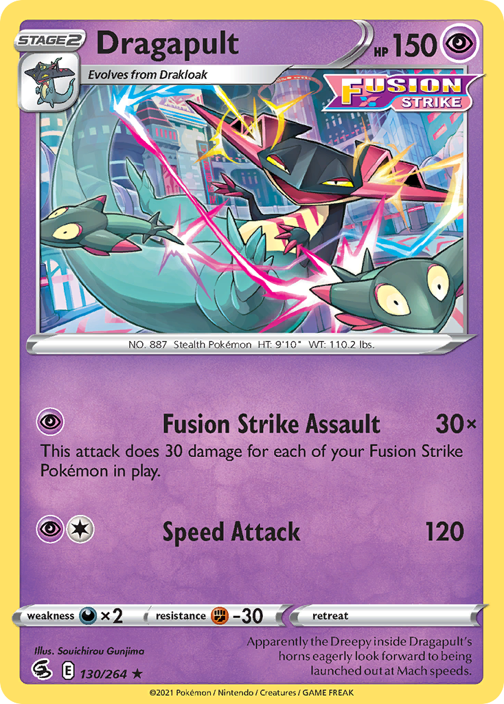 Dragapult Pokémon card