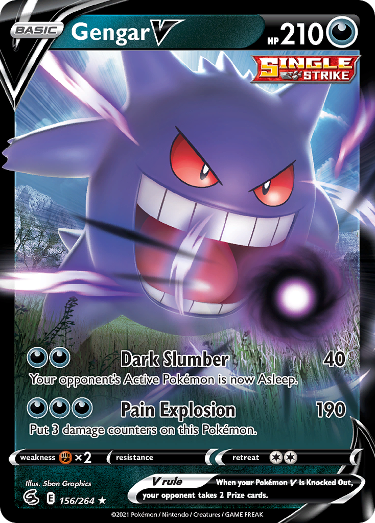 Gengar V Pokémon card
