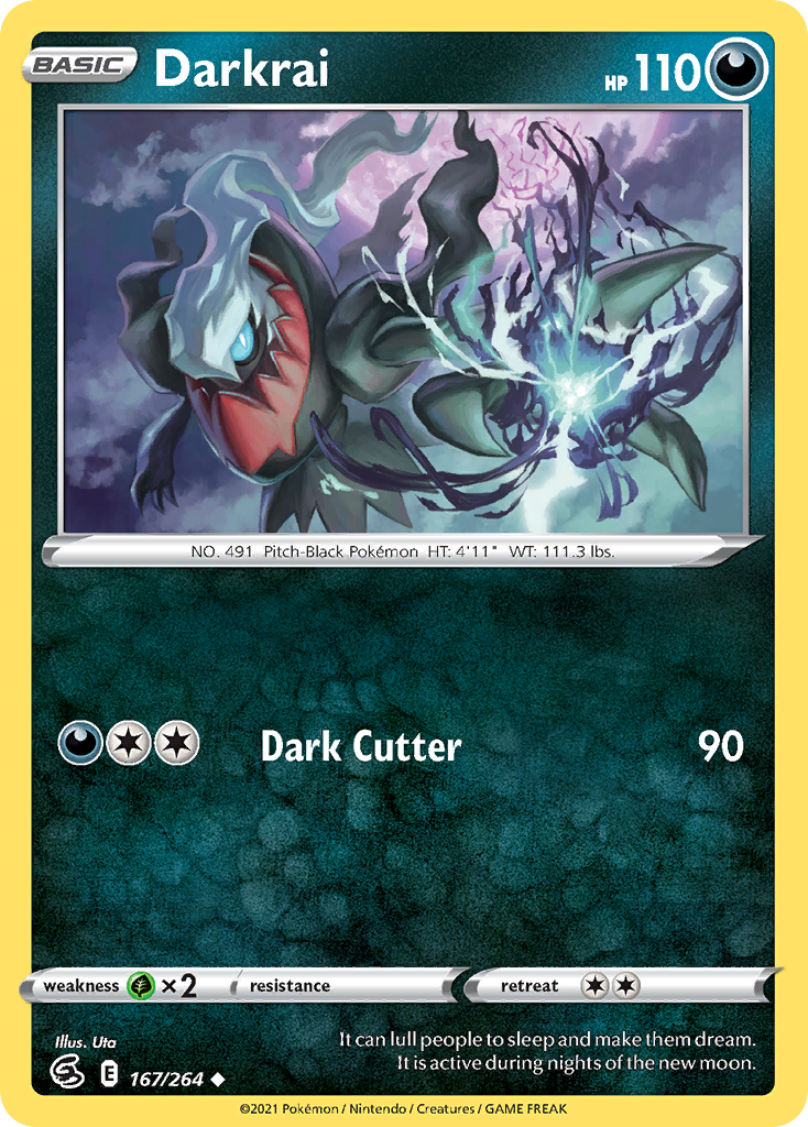 Darkrai Pokémon card