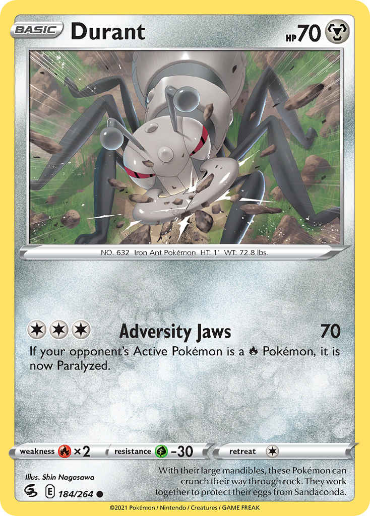 Durant Pokémon card