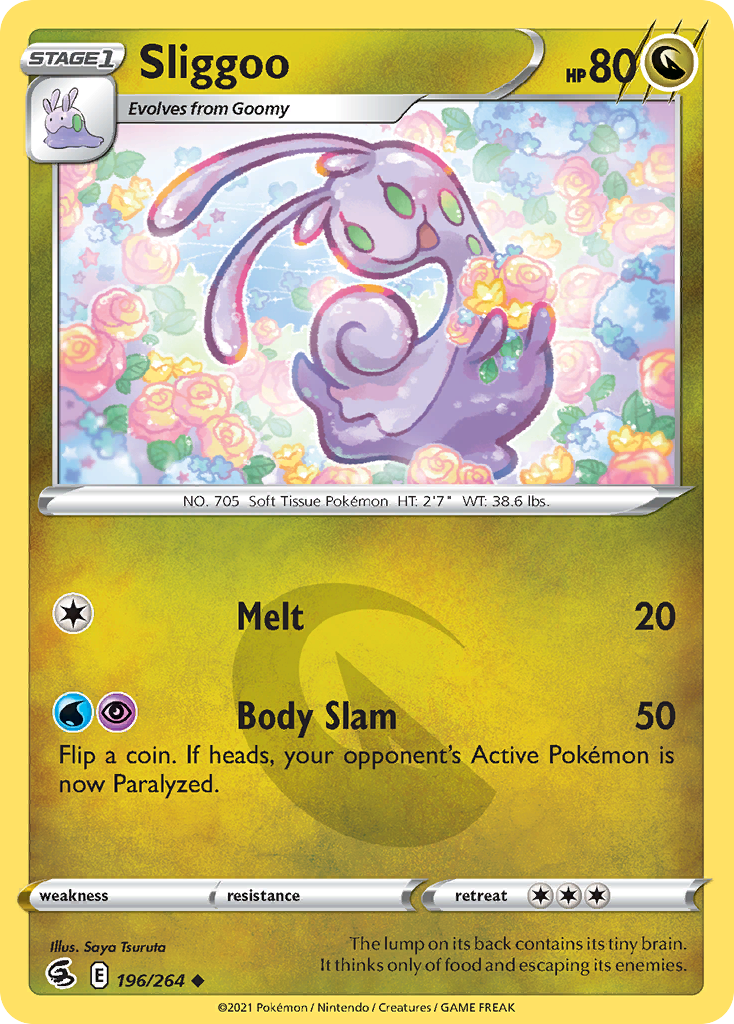 Sliggoo Pokémon card