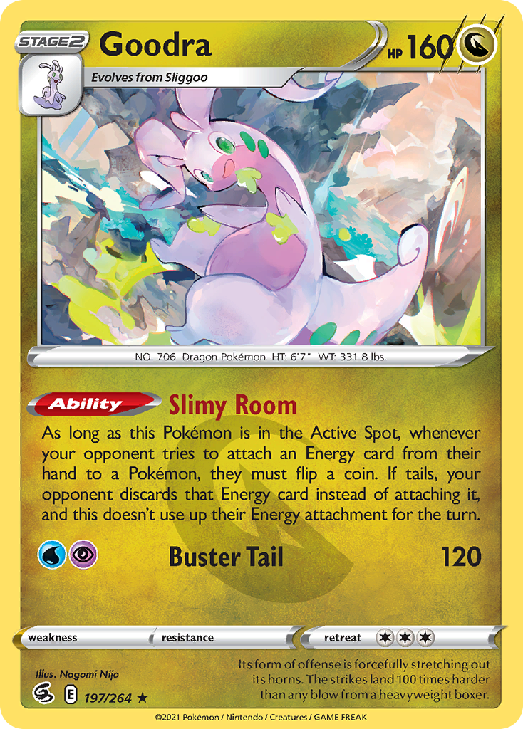 Goodra Pokémon card