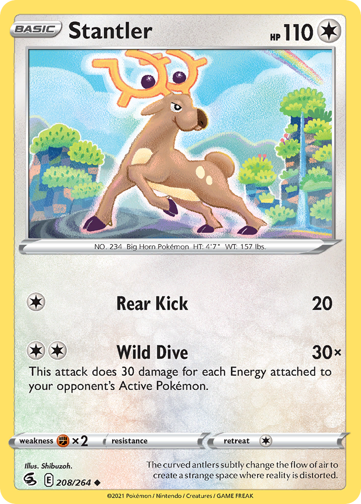 Stantler Pokémon card