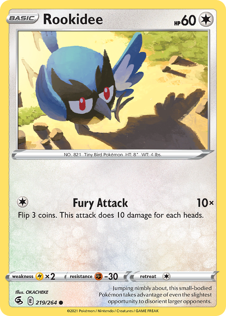 Rookidee Pokémon card