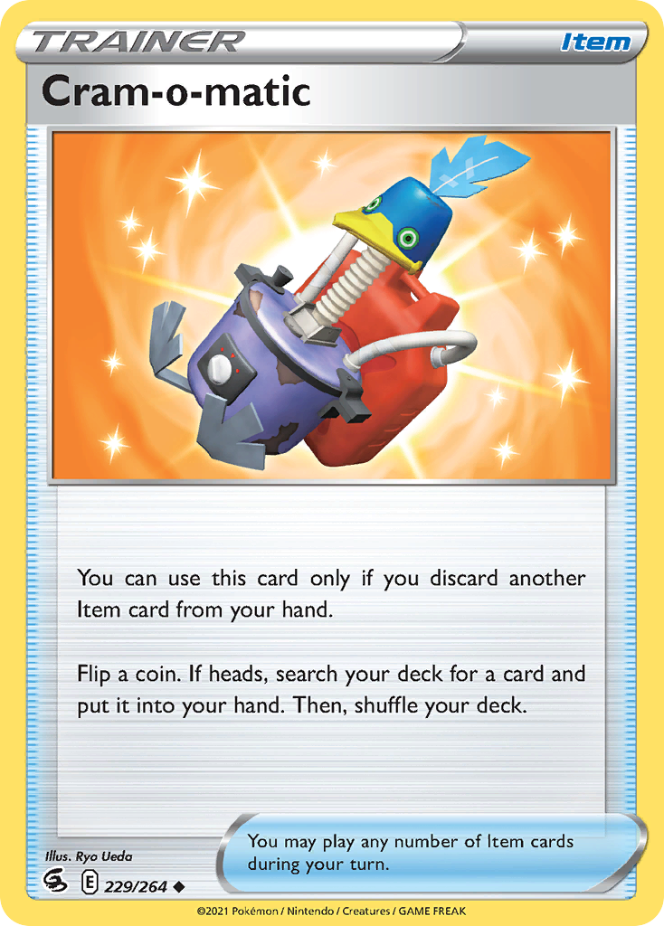 Cram-o-matic Pokémon card