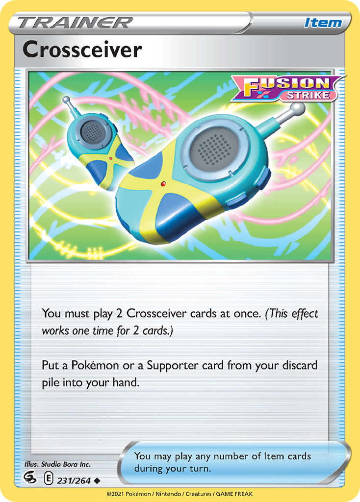 Crossceiver Pokémon card