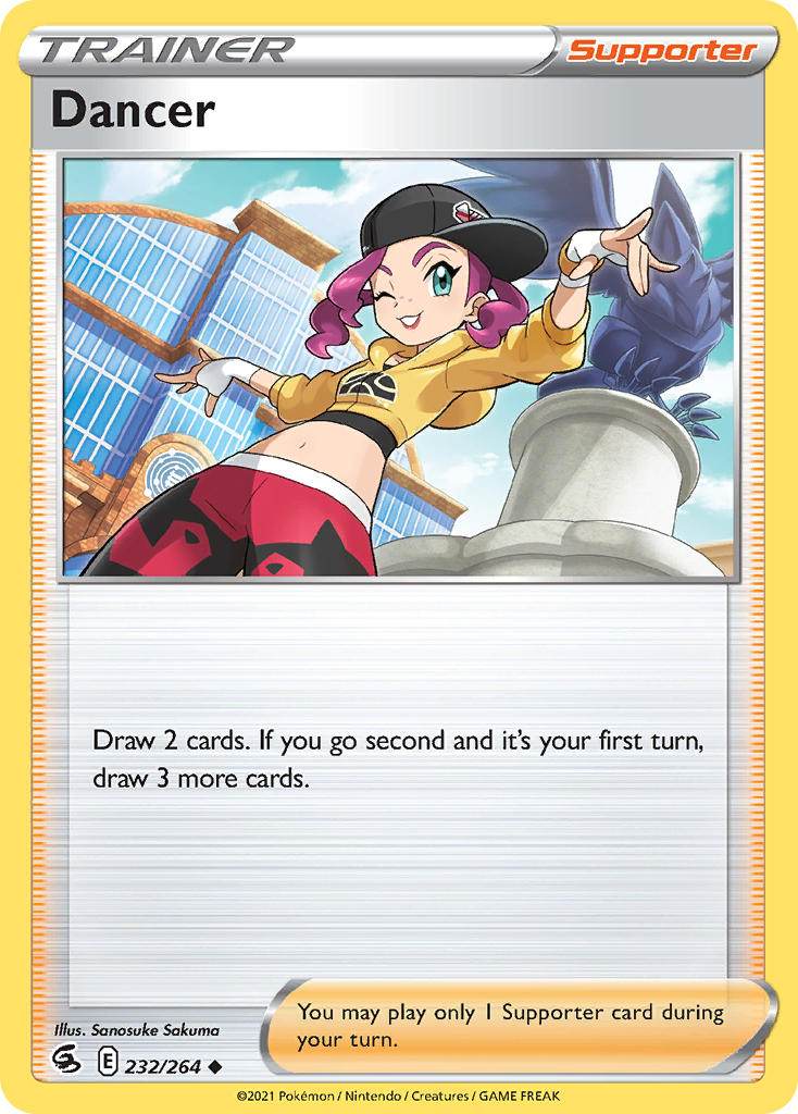 Dancer Pokémon card