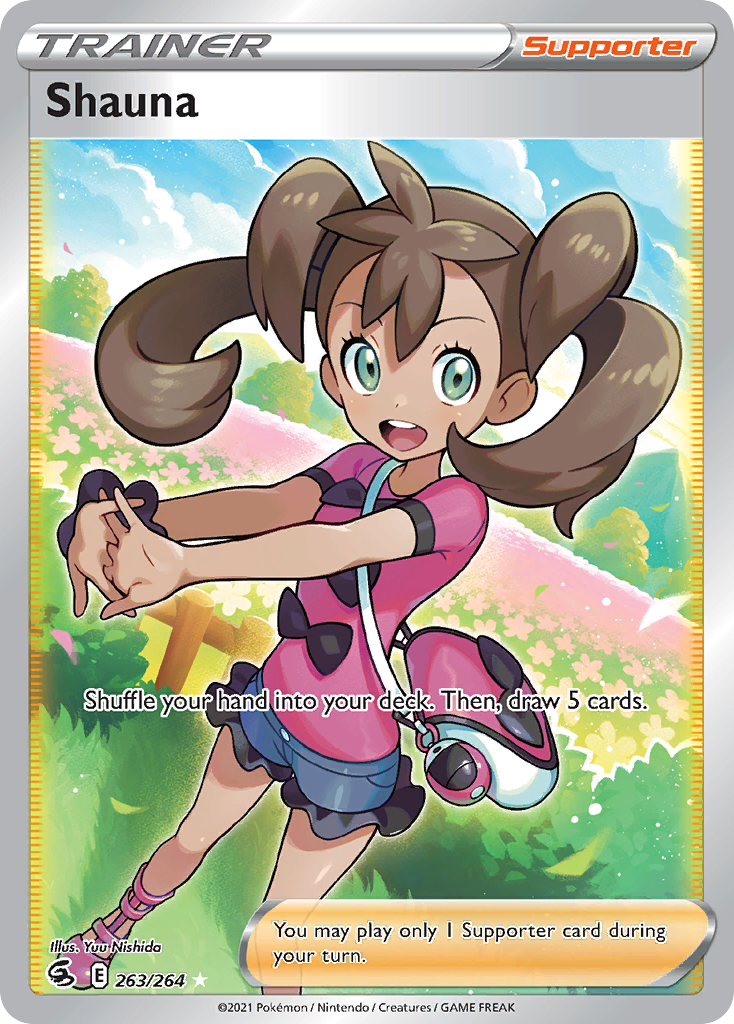 Shauna Pokémon card