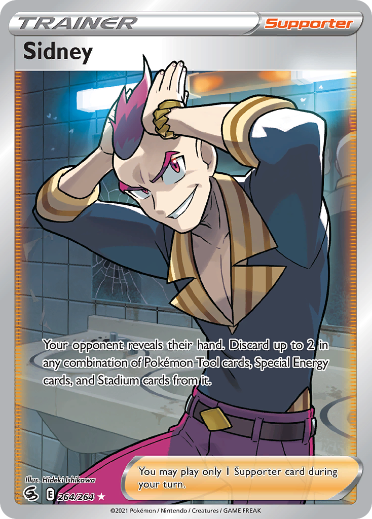 Sidney Pokémon card