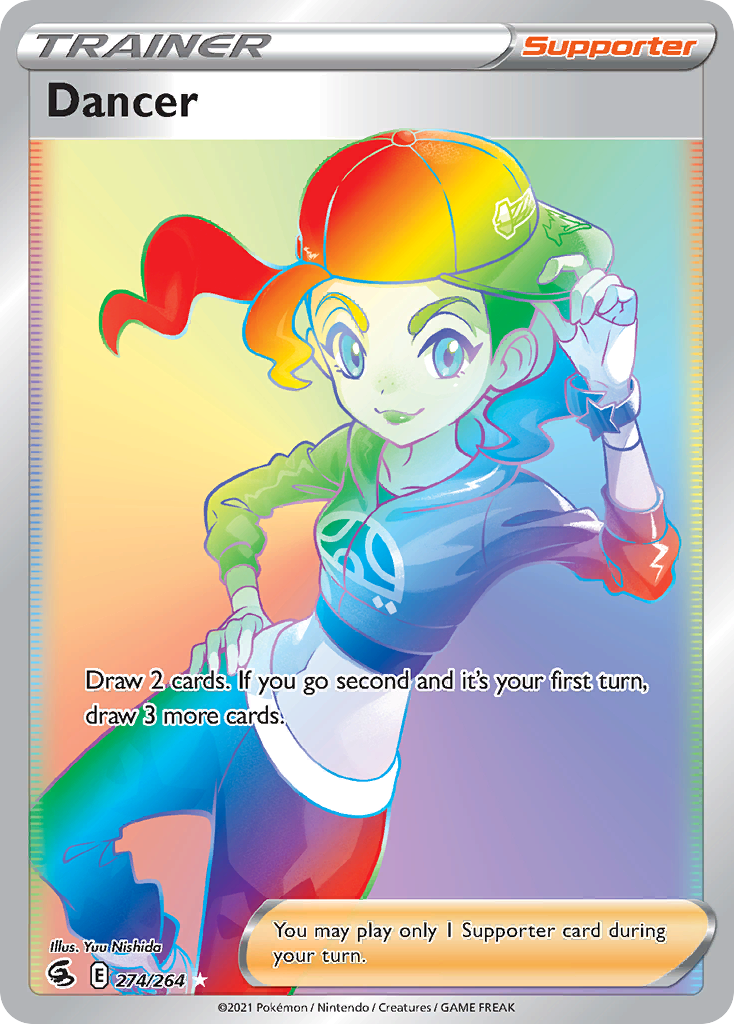 Dancer Pokémon card