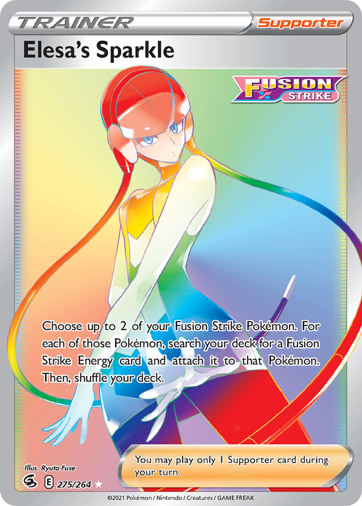 Elesa's Sparkle Pokémon card