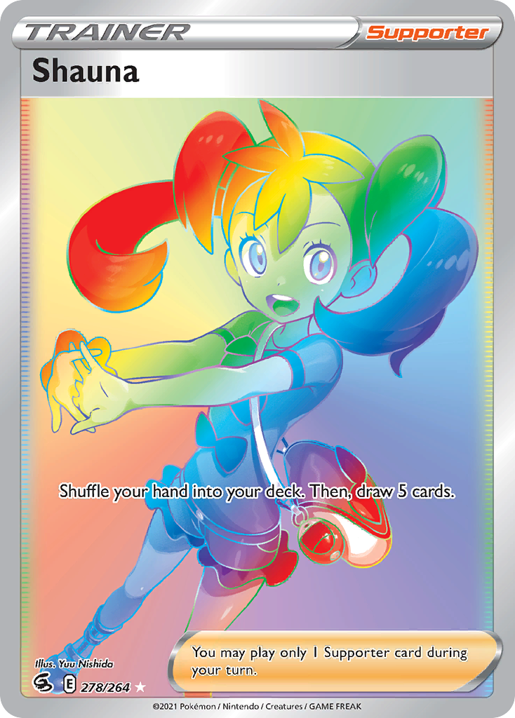 Shauna Pokémon card