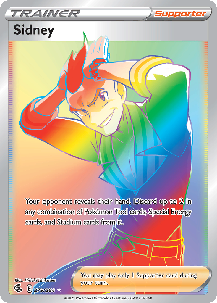 Sidney Pokémon card