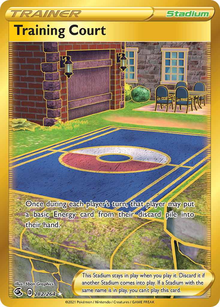 Training Court Pokémon card