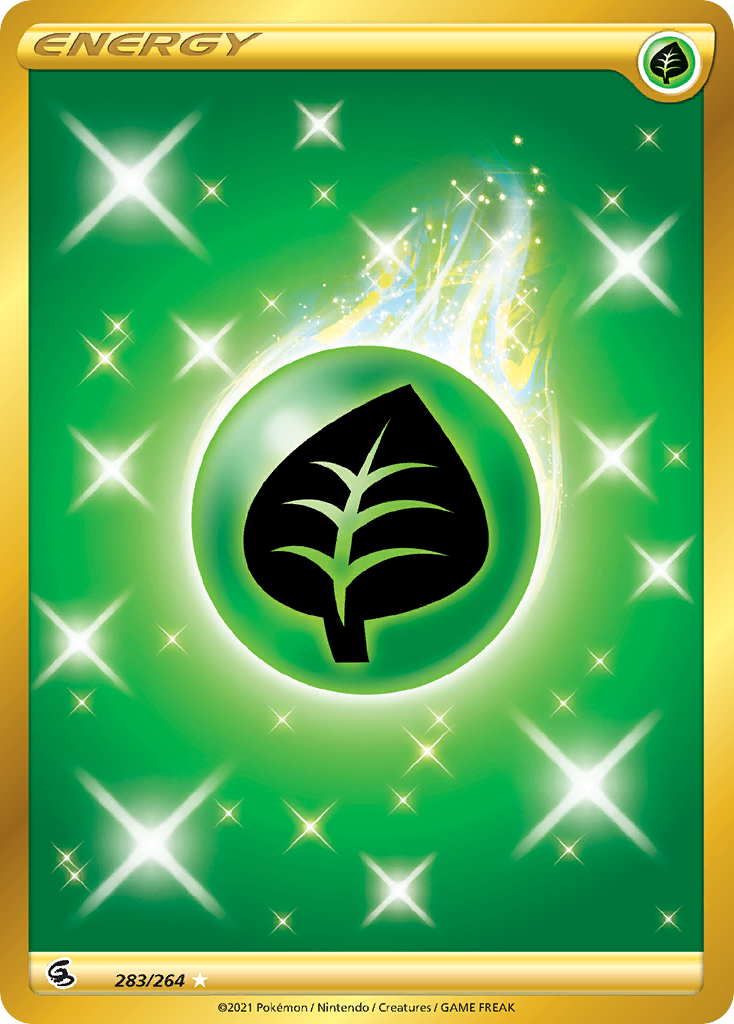 Grass Energy Pokémon card