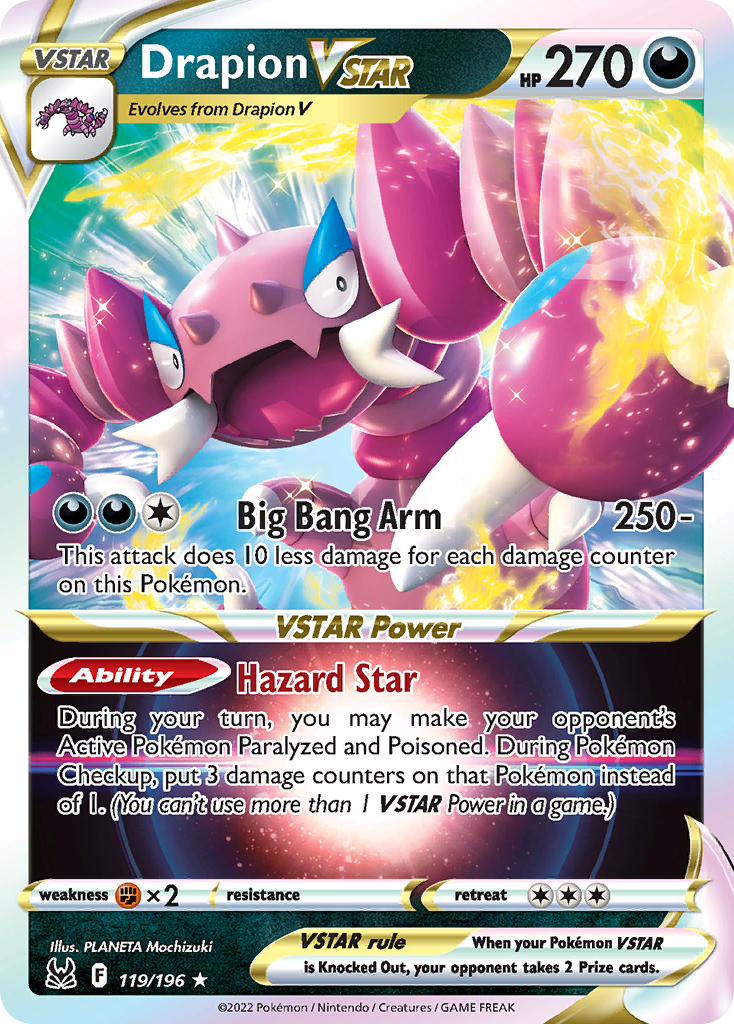 Drapion VSTAR Pokémon card