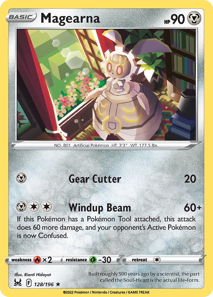 Magearna Pokémon card