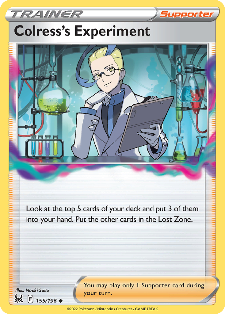 Colress's Experiment Pokémon card