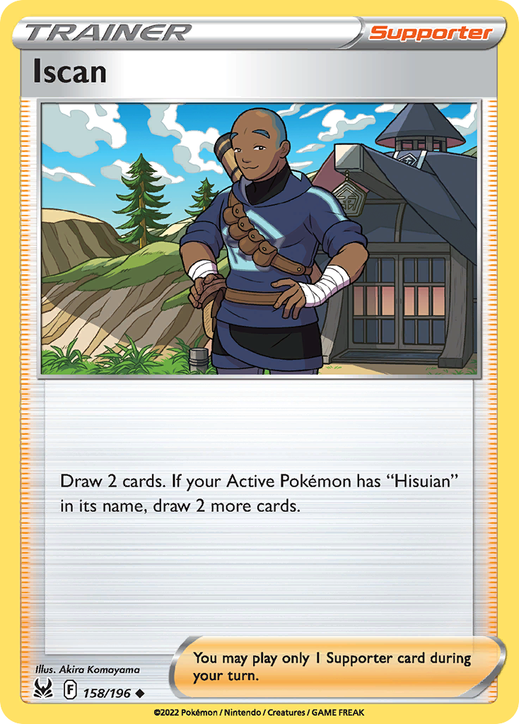 Iscan Pokémon card