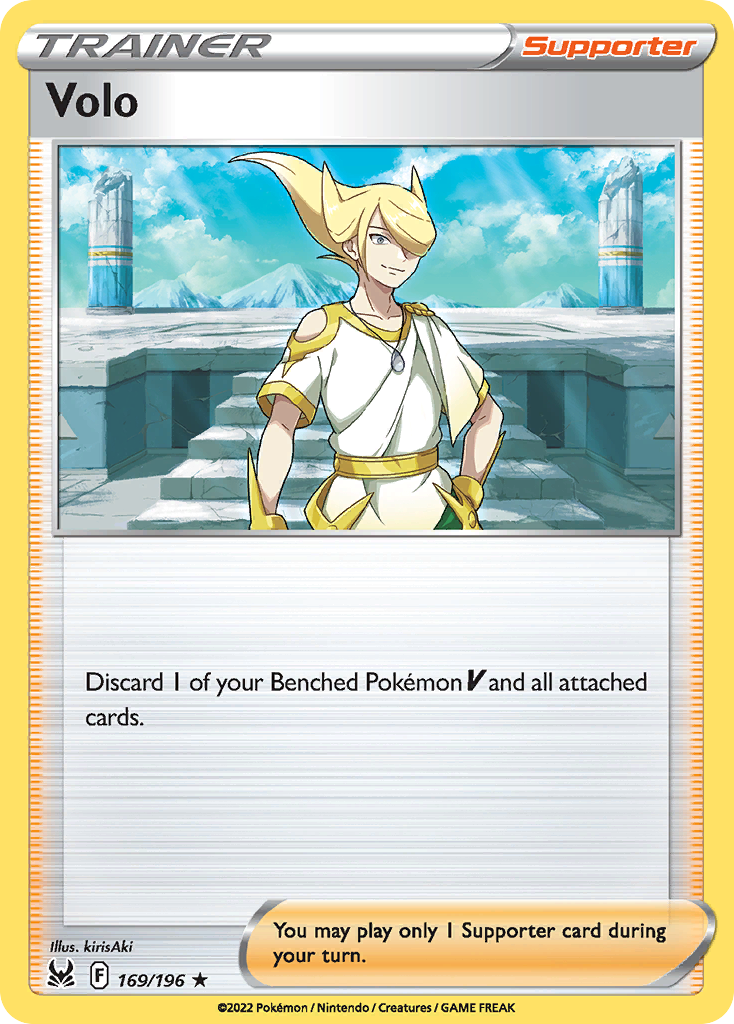 Volo Pokémon card