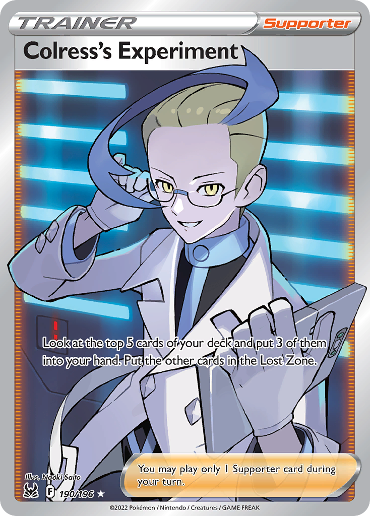 Colress's Experiment Pokémon card